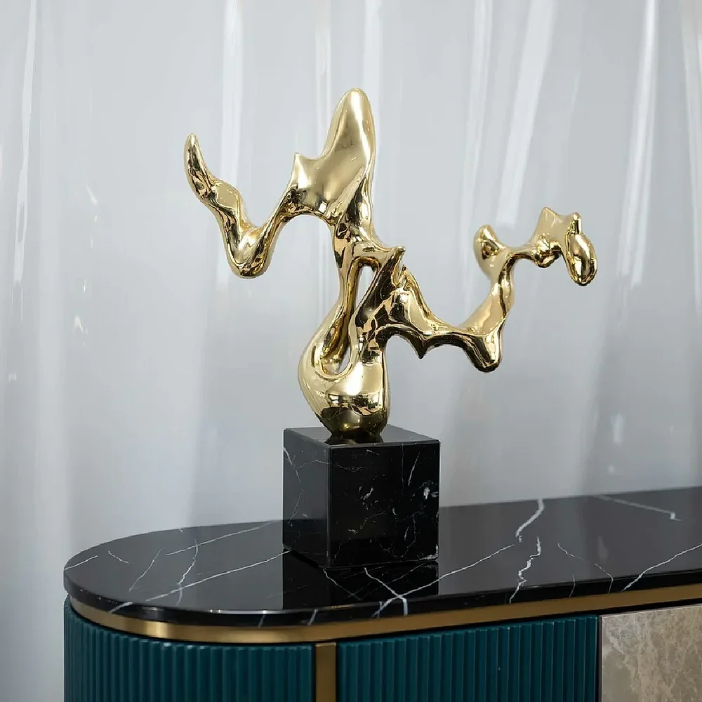 Table Top Curio Sculpture - Home & Kitchen by Wooden Owl Design Pvt. Ltd.