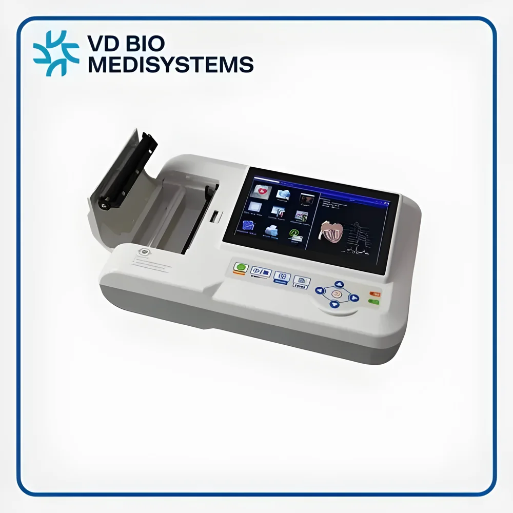 Portable 6 Channel Digital ECG Machine - Healthcare & Medical by VD Bio Medisystems