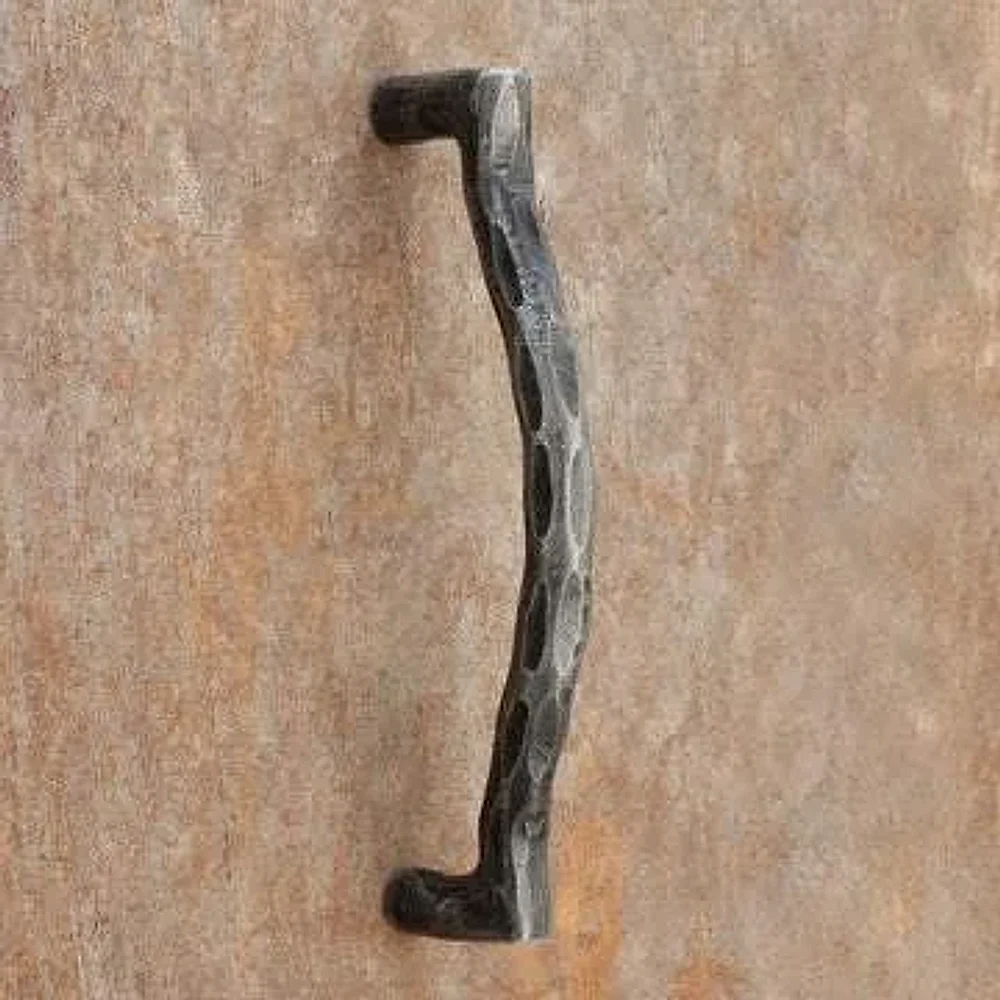 Cast Iron Door Handle HC-1138-B for Small and Wooden Doors - Metals & Alloys by The Hardware Hut