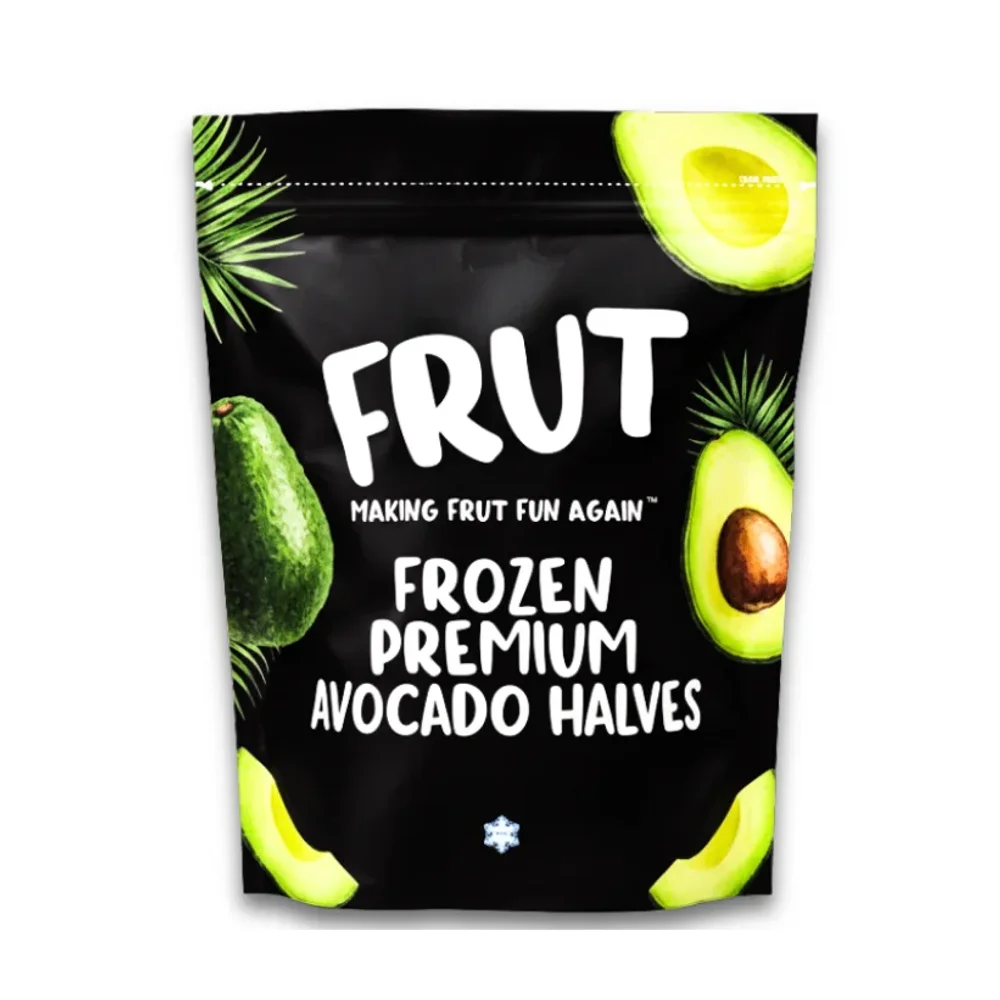 FRUT Frozen HASS Avocado Halves 1kg IQF - Food & Agriculture by Sumukham Enterprise LLP