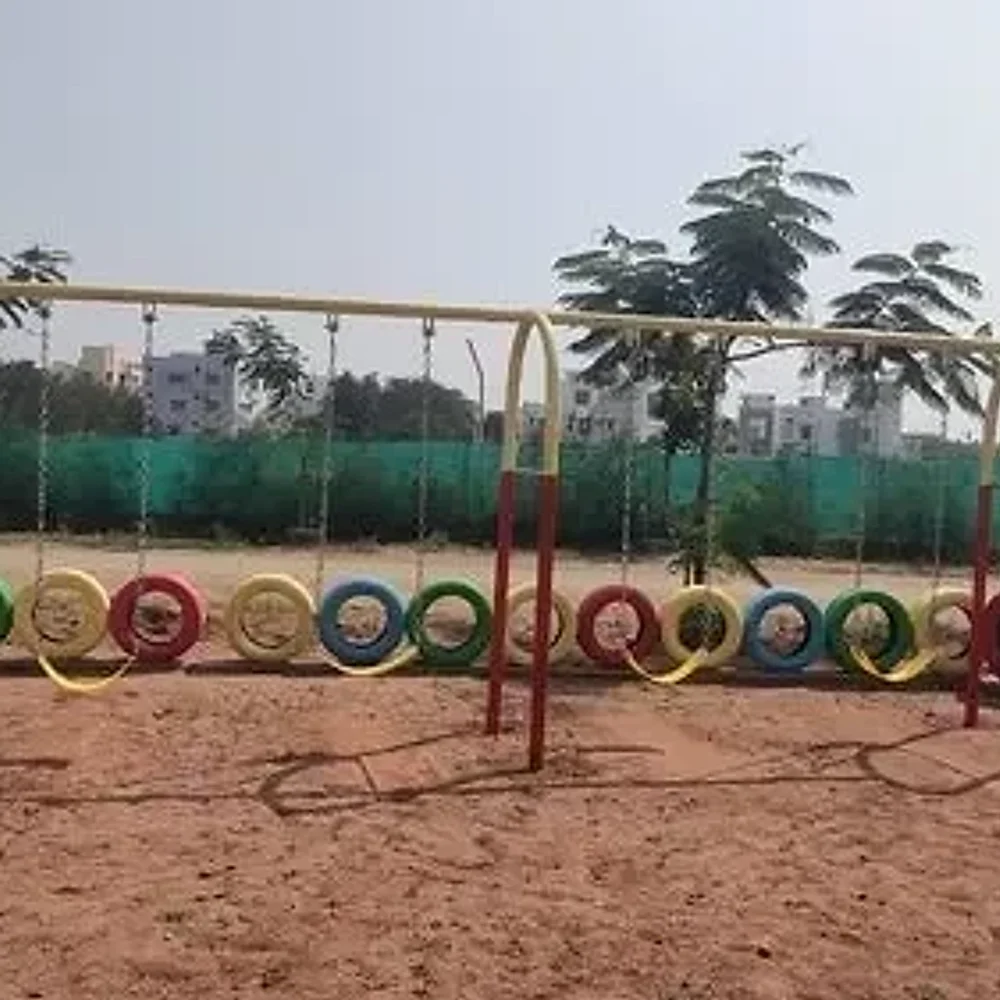4 Seater Playground Swing Set - Sports, Toys & Games by Nac Industries