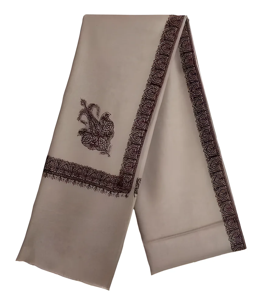 Machine Made Woolen Casual Shawls - Textiles & Apparel by Bhat Shawl Collection