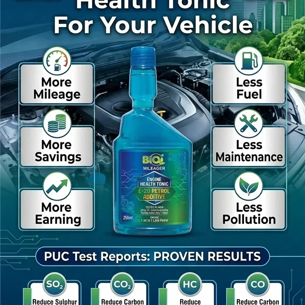 250ml Engine Health Tonic for E-20 Petrol - Automotive & Transport by Synergy Health & Wellness Centre