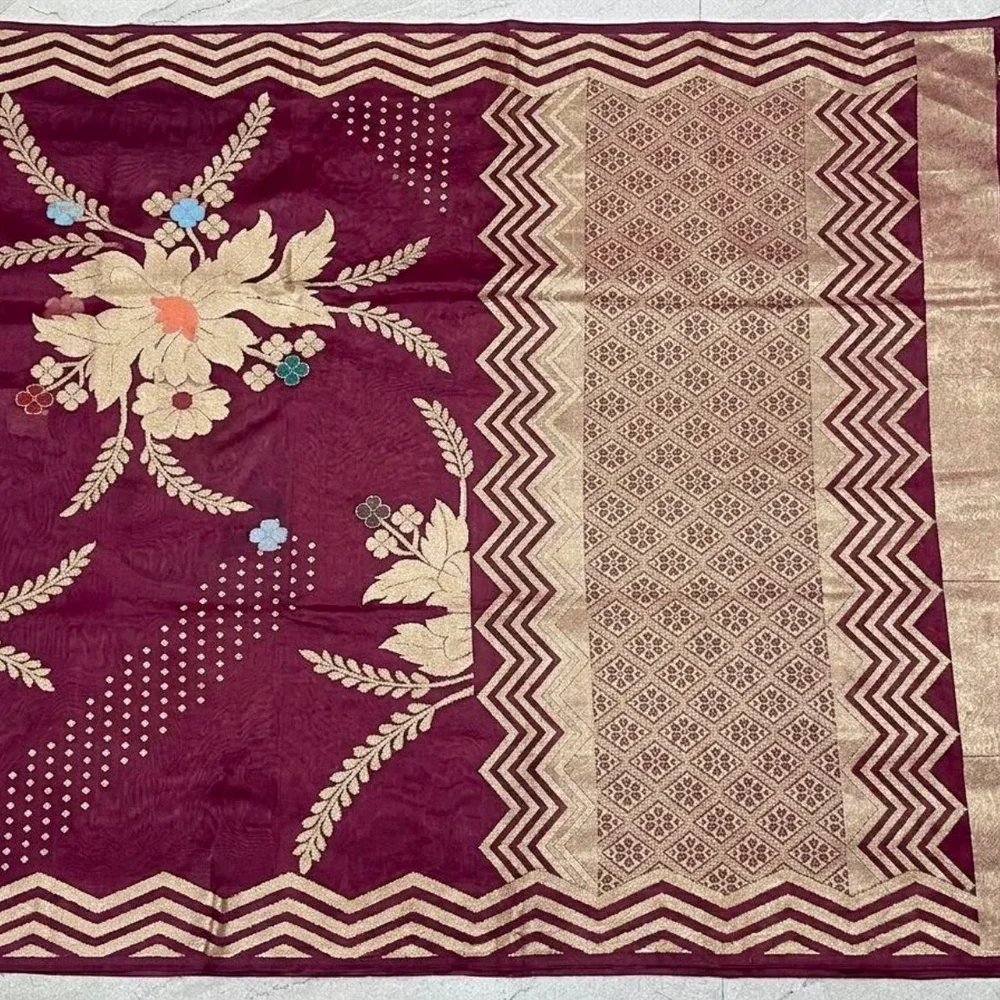 Banarasi Silk Saree - Textiles & Apparel by The Weavers Museum
