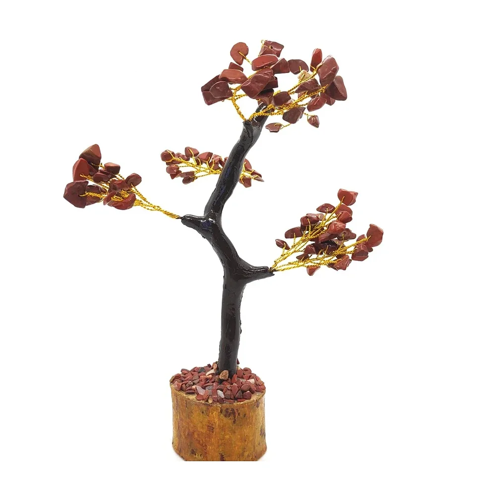 Red Jasper Gemstone Tree - Home & Kitchen by Zairish Global