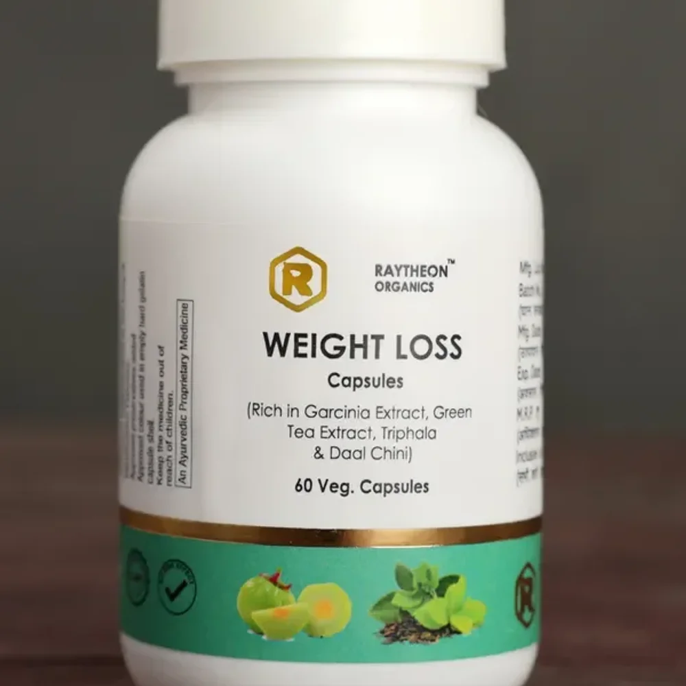 Raytheon Organics Weight Loss Capsules with Garcinia & Green Tea Extract - Healthcare & Medical by Raytheon Organics