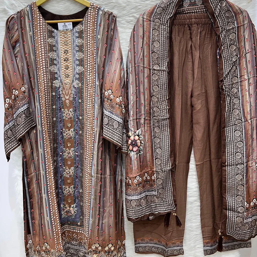 AYZEL Muslin Rayon Printed Kurta Set - Textiles & Apparel by Ayzel Pvt. Ltd.