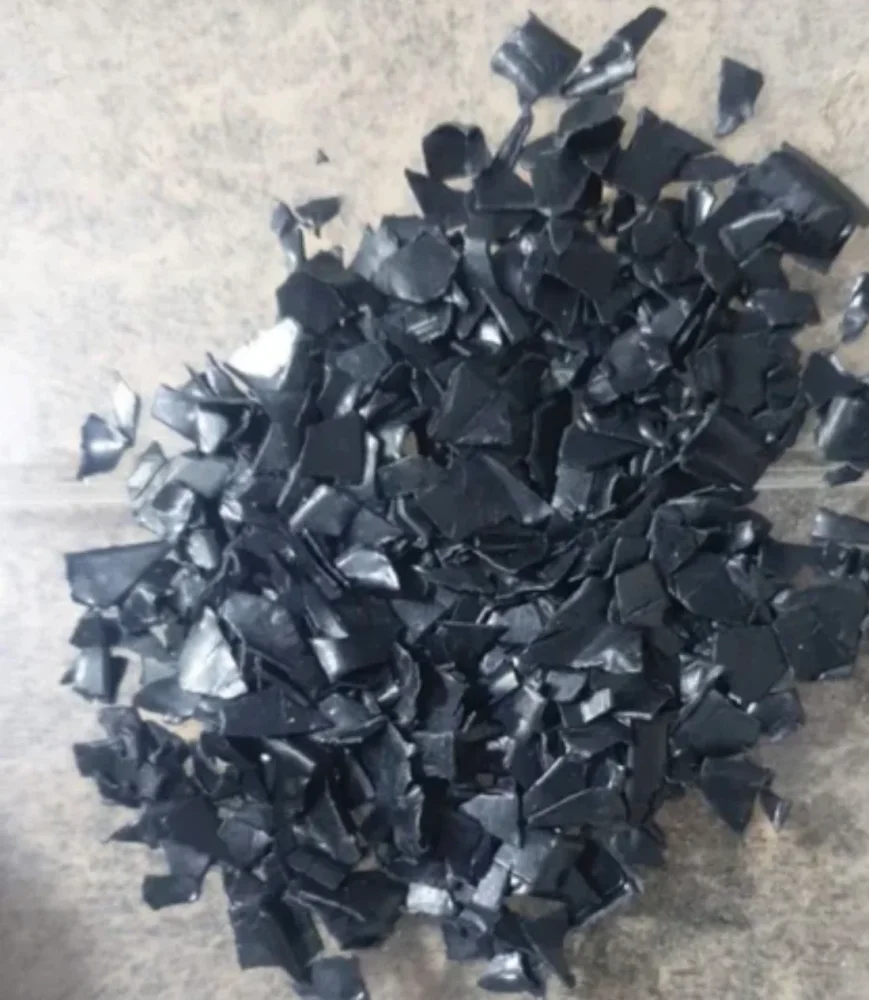 Black HIPS Plastic Scrap Flakes - Plastics & Rubber by SR Traders