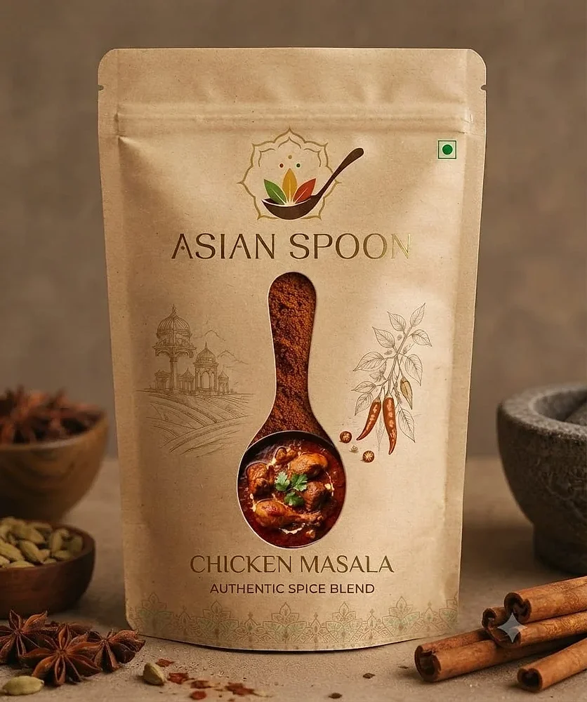 Premium Chicken Masala Pouch - Food & Agriculture by DK Foods