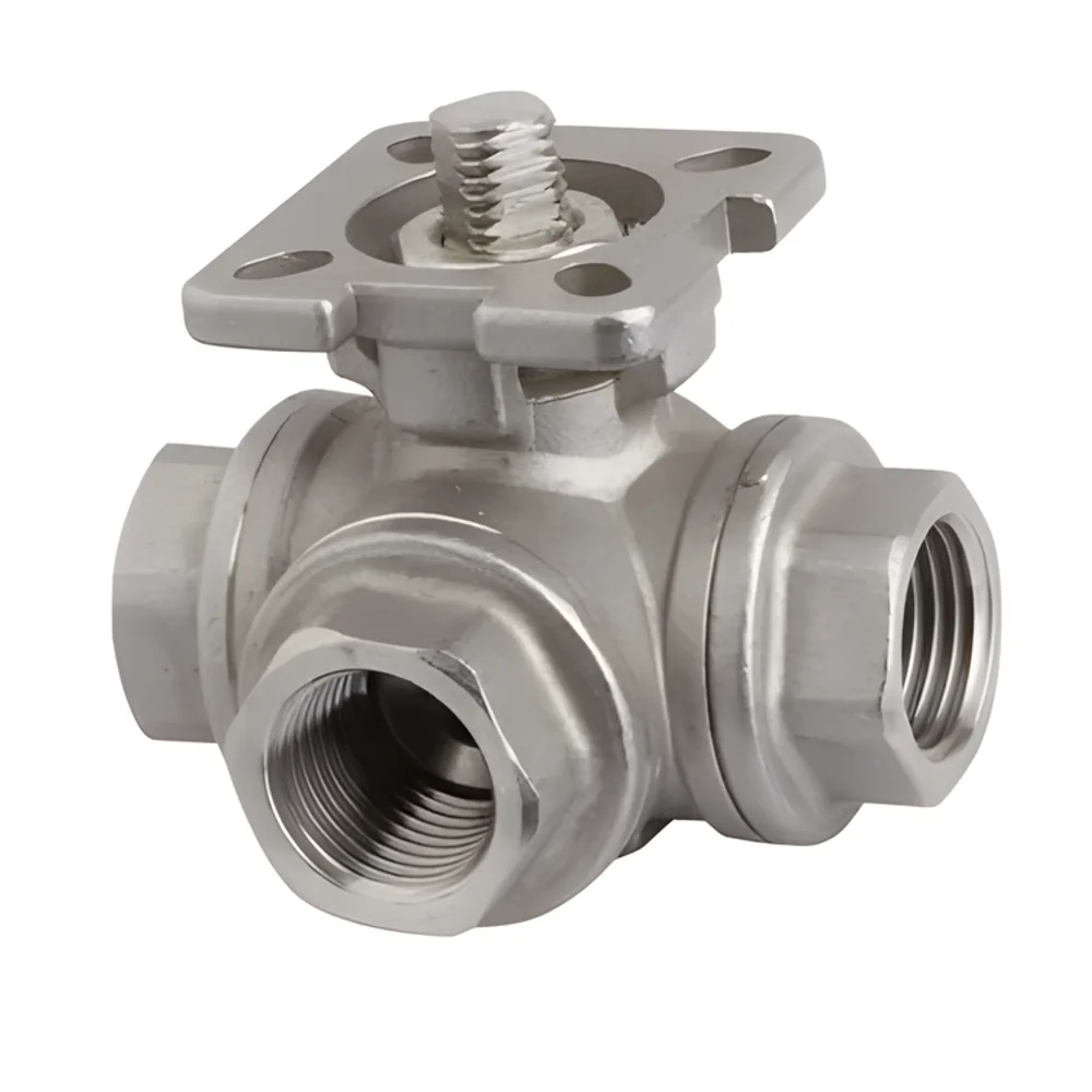 Three Piece Stainless Steel Ball Valve - Industrial Supplies & Tools by JD Tech Industries