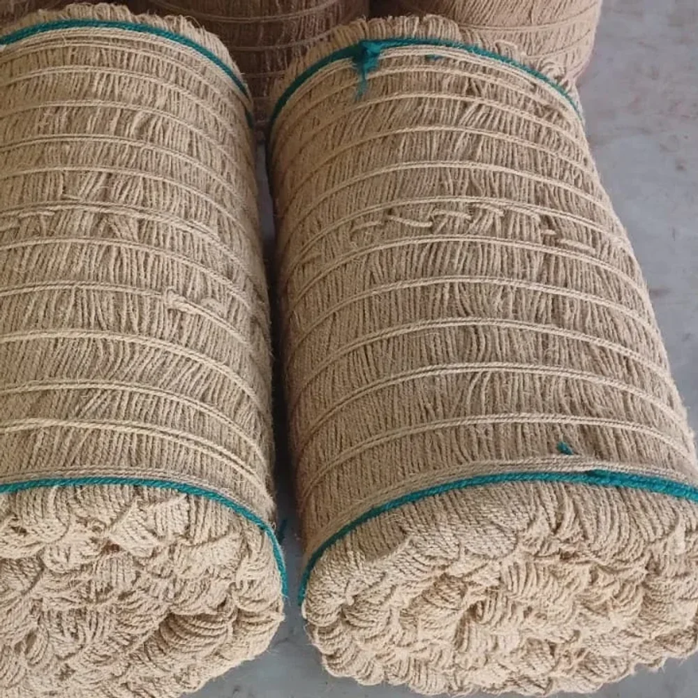 Natural Coconut Fibre Rope Mat Roll - Construction & Building Materials by Kalinga Global Venture