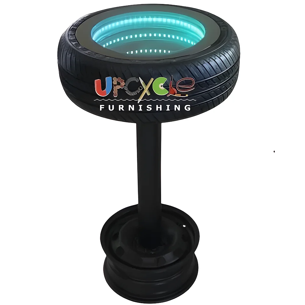 Industrial LED Tyre Rim Light - Electronics & Electrical by Upcycle Furnishing India