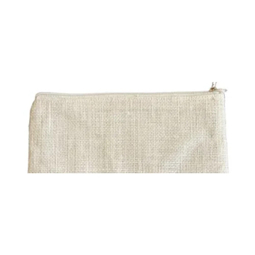 Zipper Utility Pouch - Footwear, Bags & Leather Goods by Vashista Jute Exports