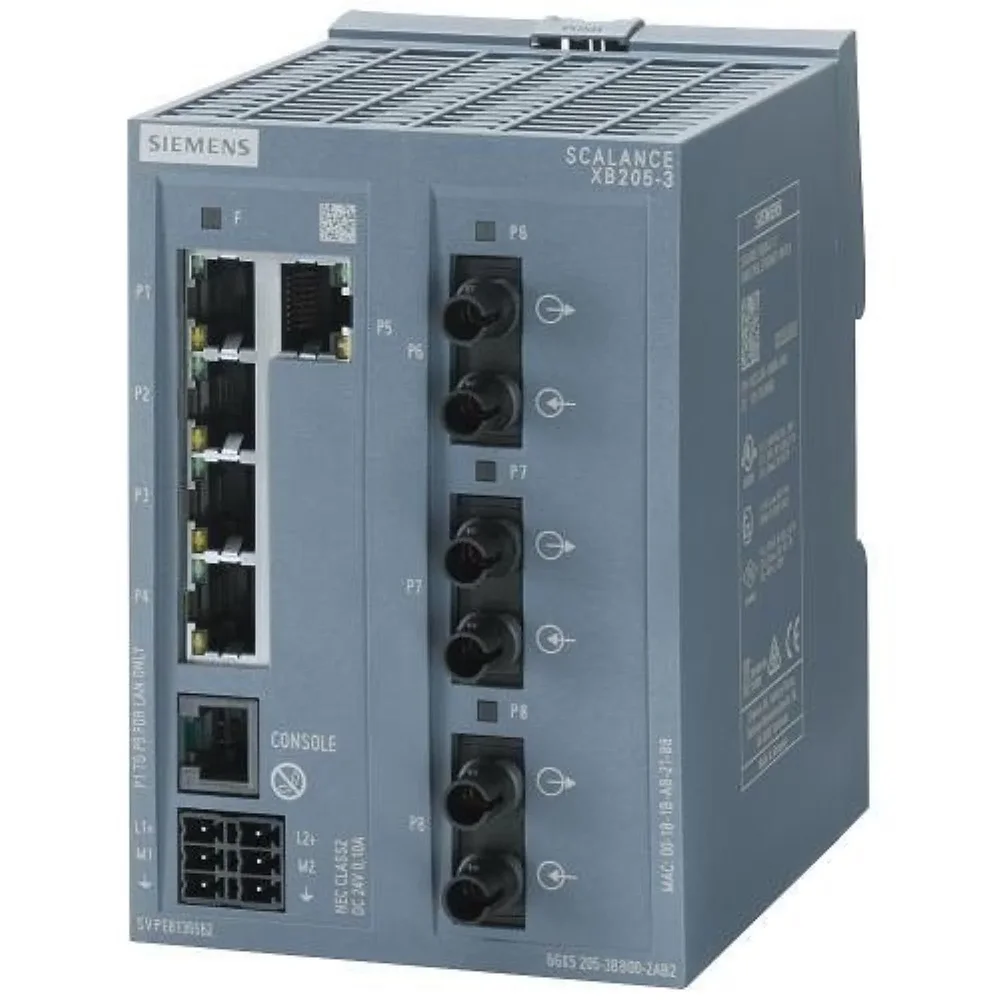 Siemens Scalance Xb205-3 Managed Industrial Ethernet Switch - Electronics & Electrical by Autonex Security Systems