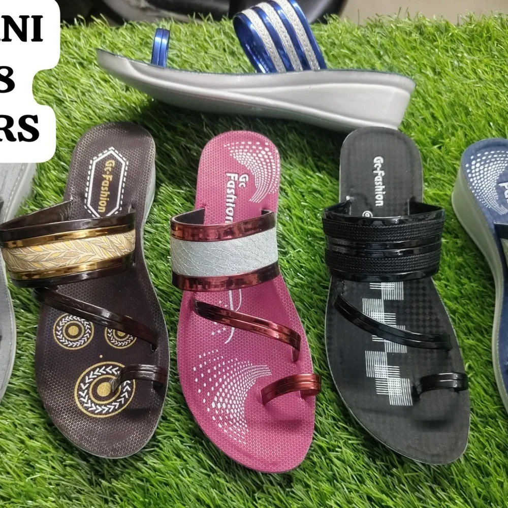 Ladies Pu Slippers - Footwear, Bags & Leather Goods by Genzis Footwear