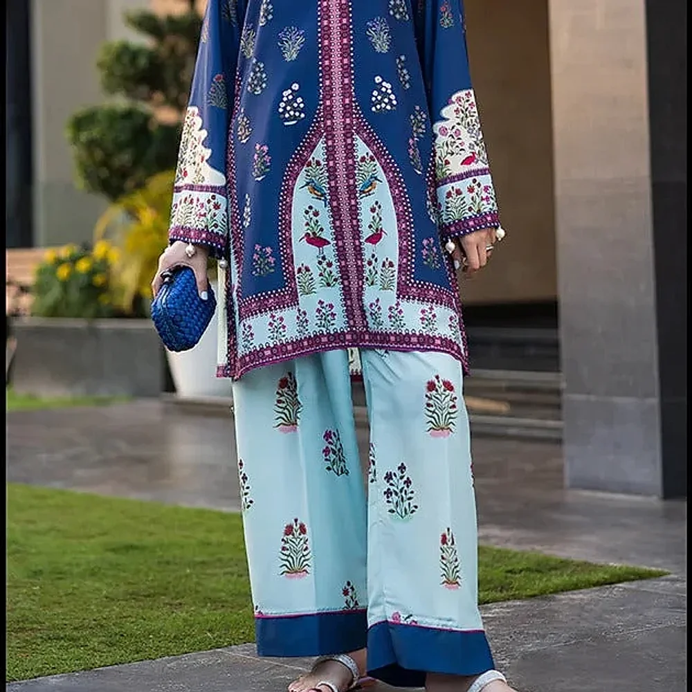 Rayon Digital Printed Top and Shorts Set - Textiles & Apparel by Ayzel Pvt. Ltd.