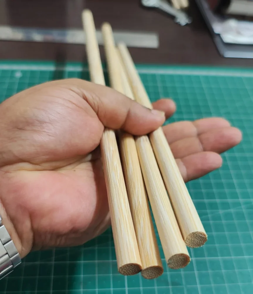 Bamboo Wooden Dowels - Handicrafts & Gifts by Dayal Enterprises