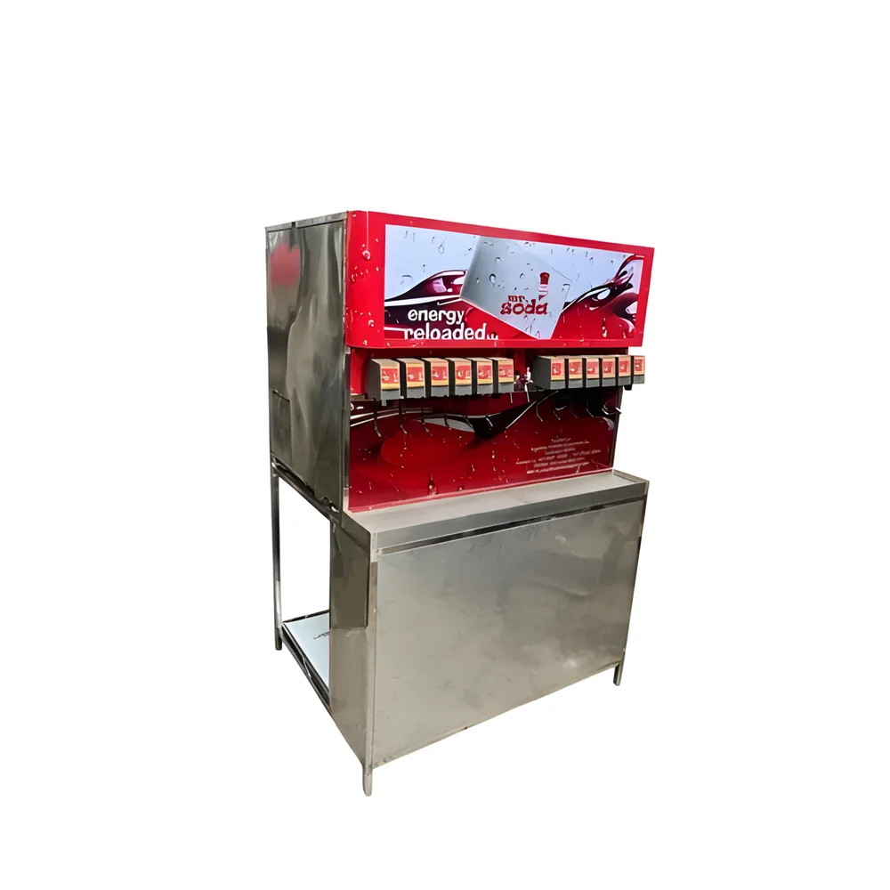 Mr.Soda 14 Flavor Stainless Steel Vending Machine - Machinery & Equipment by Bhat Shawl Collection