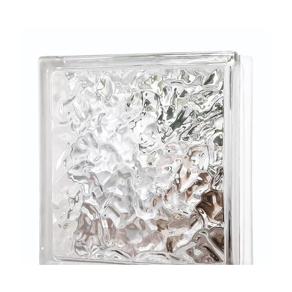 Diamond Pattern Glass Block Brick - 190X190x80 Mm - Construction & Building Materials by Shivansh Enterprises
