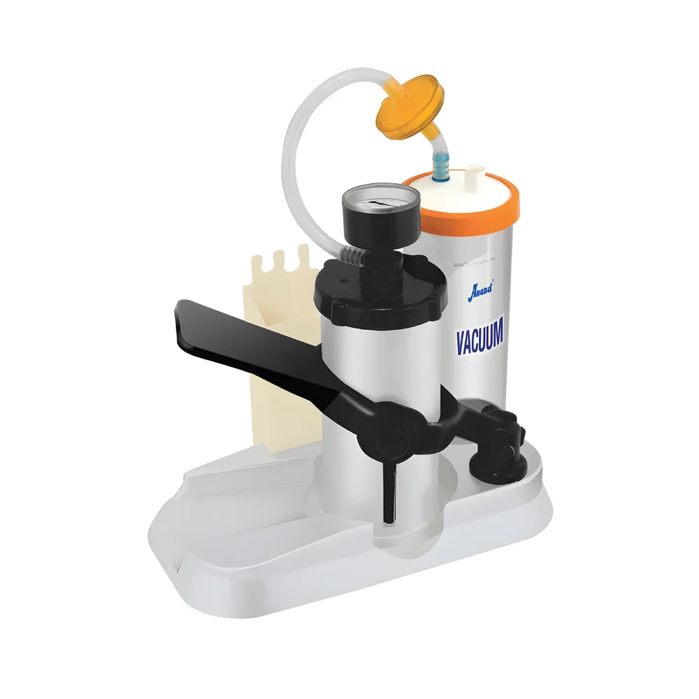 Anand P9 Manual Medical Suction Machine - Healthcare & Medical by Accurate Surgicals