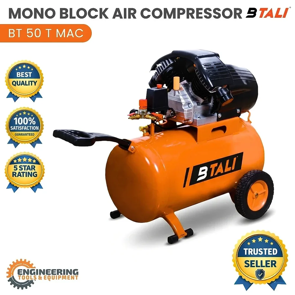 Btali BT 50 T MAC Mono Block Air Compressor - Machinery & Equipment by Engineering Tools and Equipments
