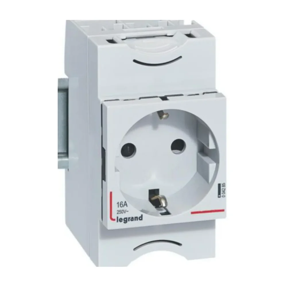 Legrand 2 Pin 16A Modular Electric Socket - Electronics & Electrical by Shravan Industrial Solutions