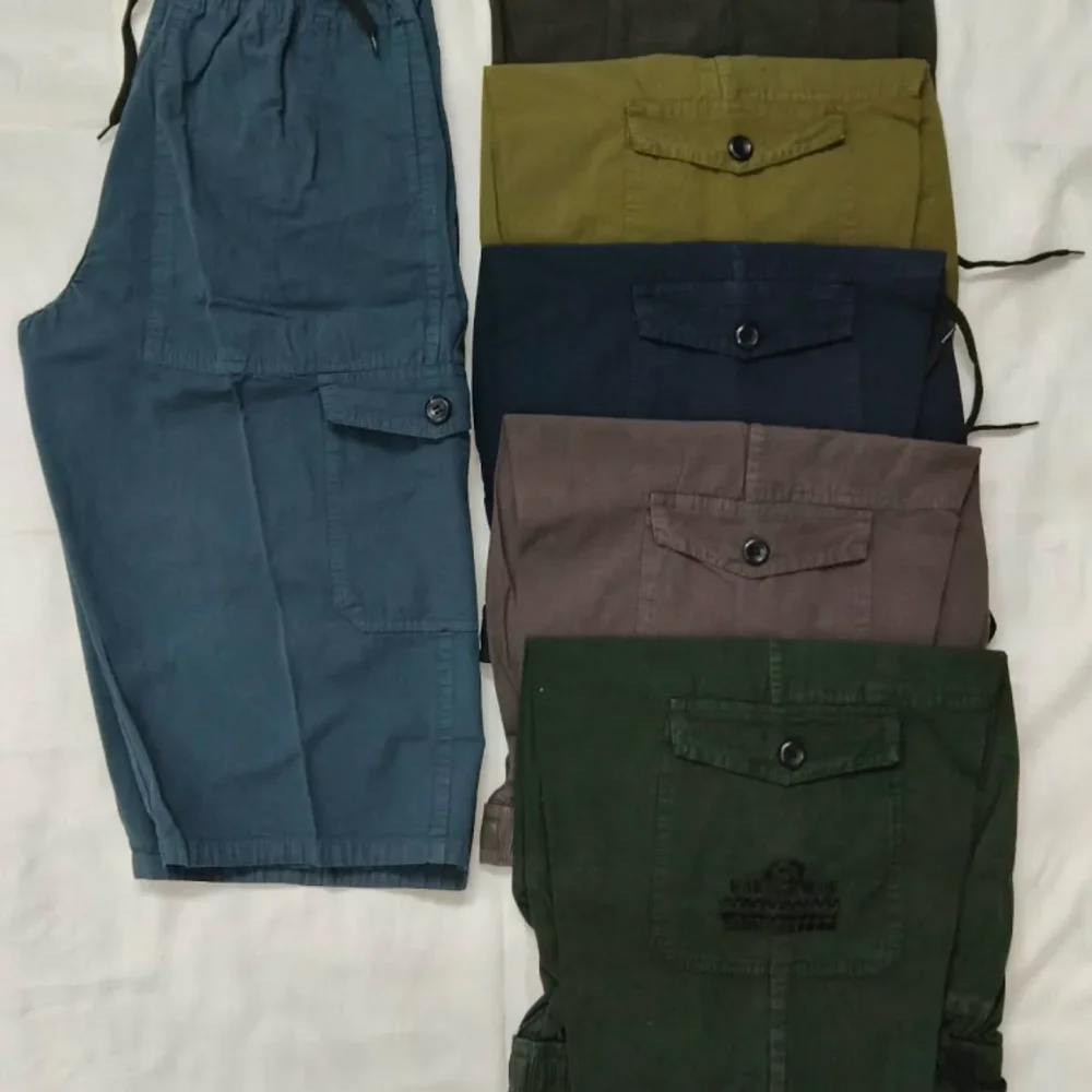 Mens Cotton Capri Shorts XL Size - Textiles & Apparel by SL Garments