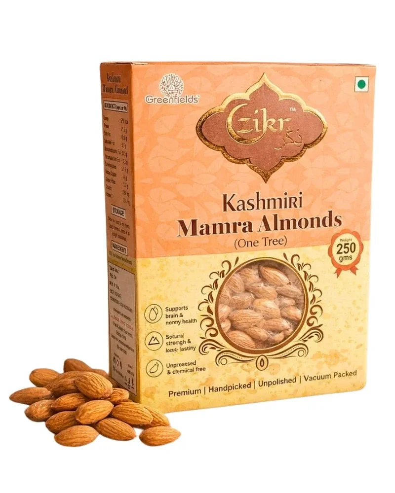 Kashmiri Mamra Almonds - Food & Agriculture by Greenfields Agrovet Industries