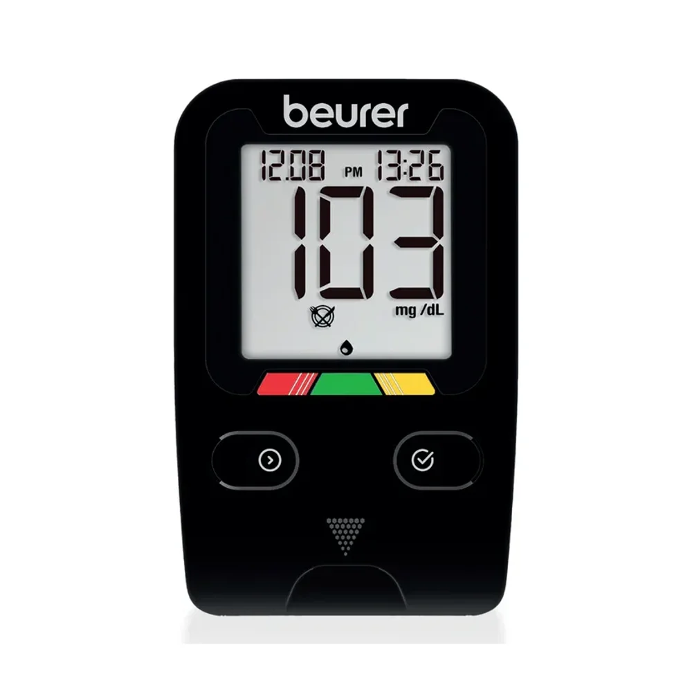 Beurer GL-22 Glucometer Machine with 10 Strips - Healthcare & Medical by Accurate Surgicals