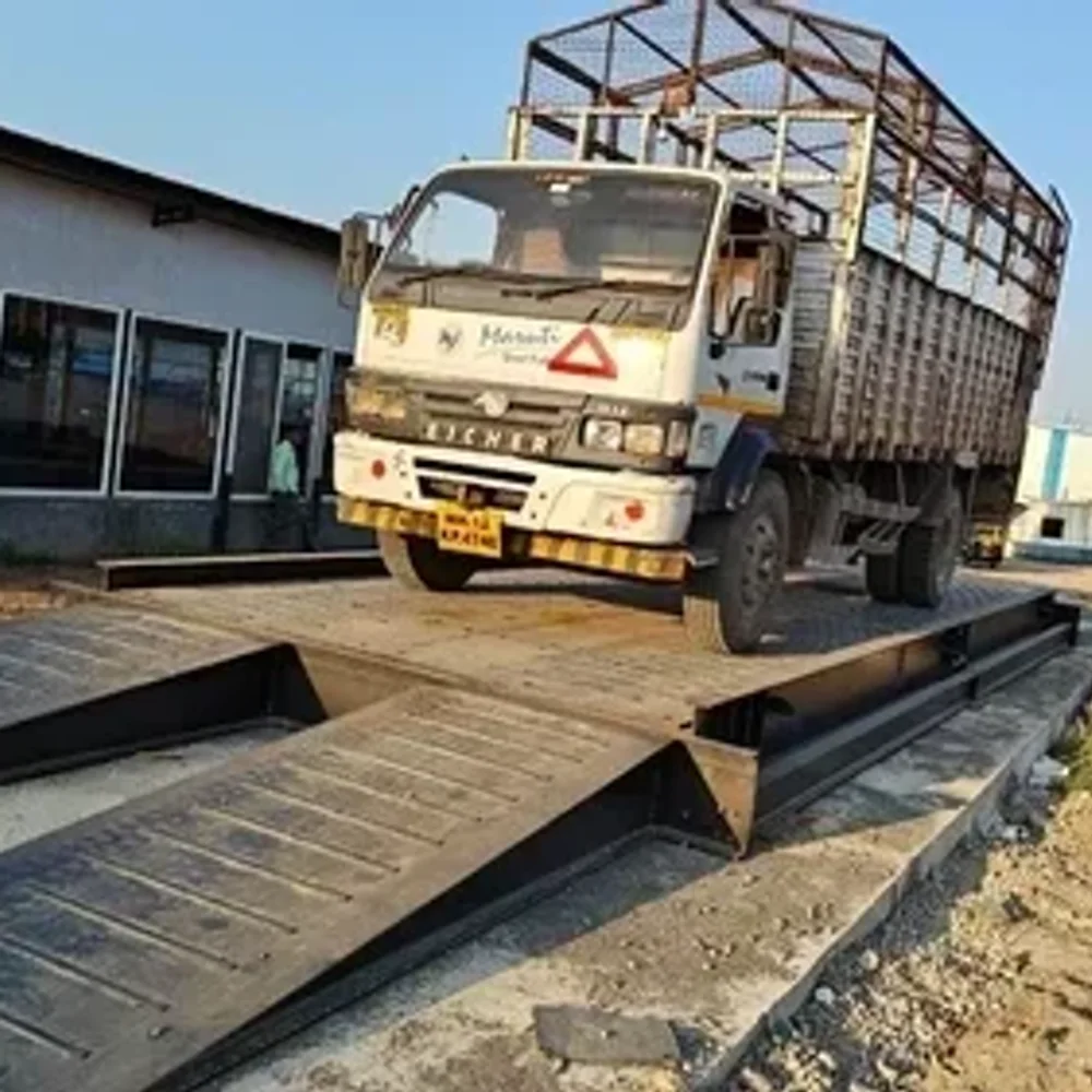 Mobile Weighbridge for Construction - Machinery & Equipment by Vartech Weighing Systems Pvt. Ltd.