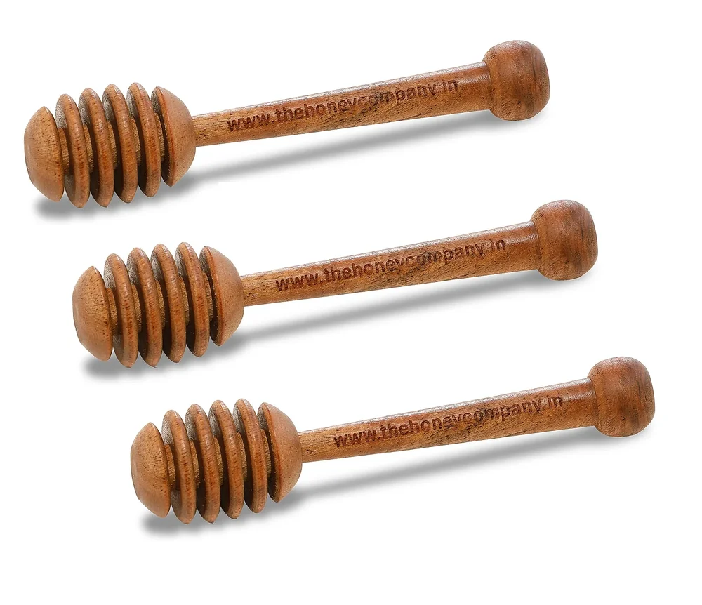 5 Inch Honey Dipper (3 Pack) - Home & Kitchen by Alpalair Wellness Pvt. Ltd.