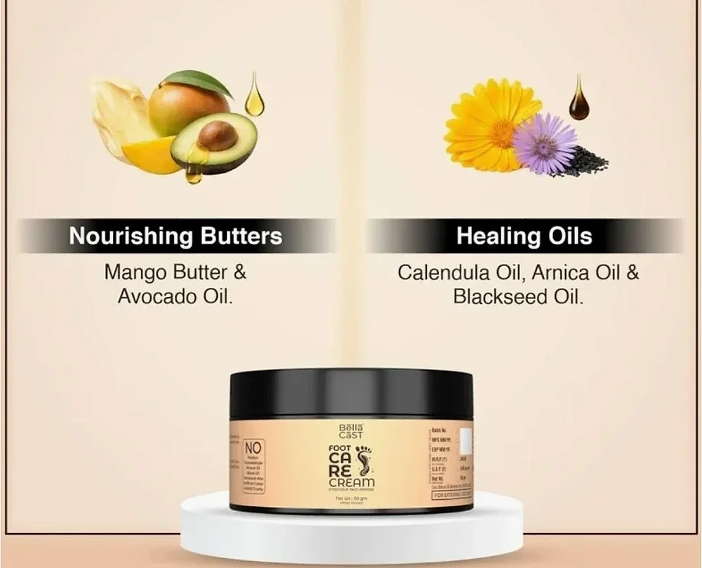 Bella Cast Foot Care Cream - Beauty & Personal Care by Teamex