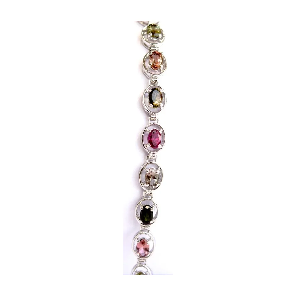 Multi Color Gemstone Bracelet - Gems & Jewelry by Zairish Global