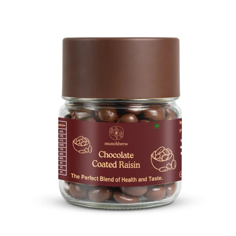 Munchbrew Fruit Chocolate Coated Raisins - Food & Agriculture by Innoskape India Pvt. Ltd.