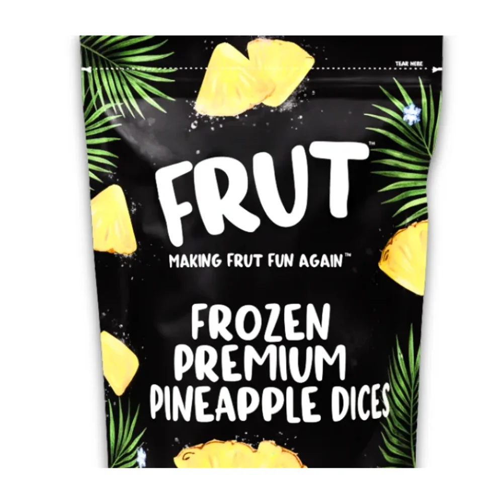 FRUT Frozen Diced Pineapple 1kg - Food & Agriculture by Sumukham Enterprise LLP
