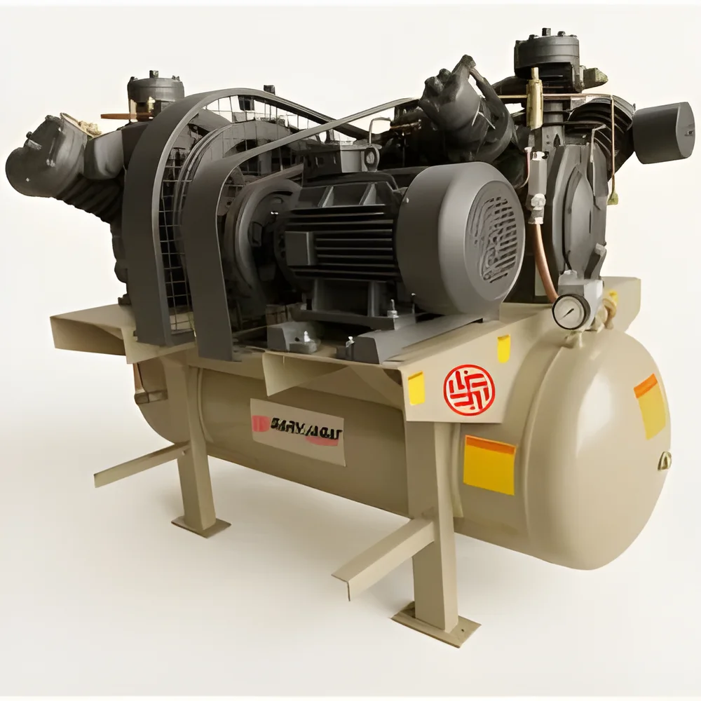 40 HP Duplex Reciprocating Air Compressor - Machinery & Equipment by Sarv Jagat Corp.