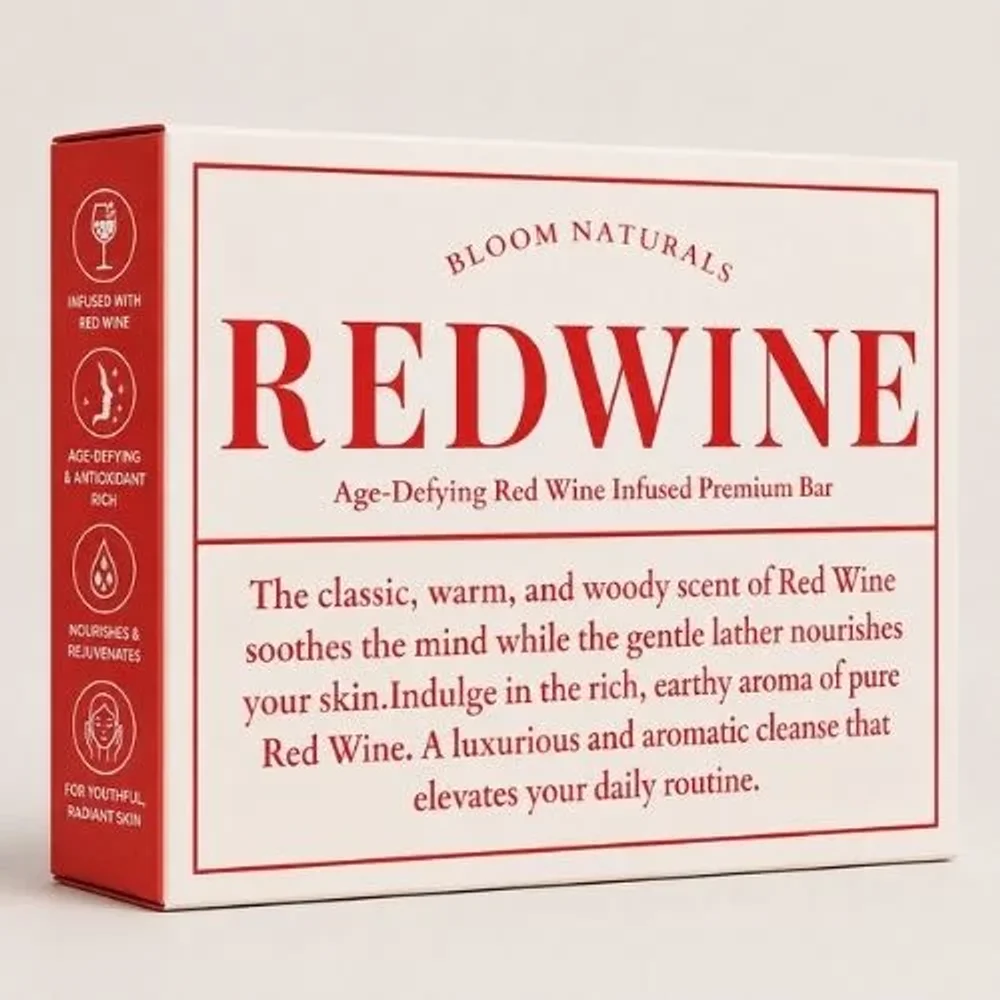 Red Wine Bar Soap - Beauty & Personal Care by Bloom Naturals