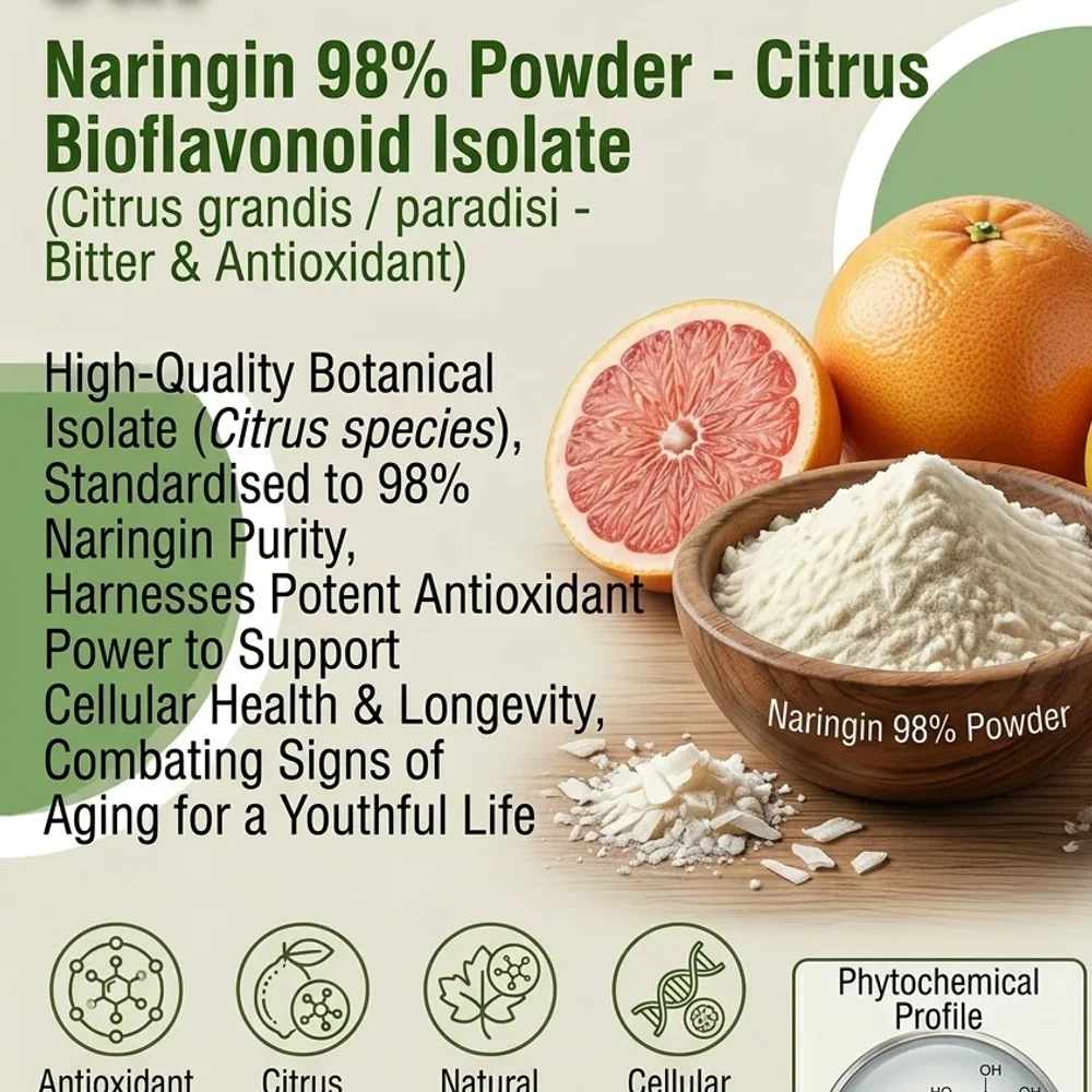 Naringin 98% Citrus Bioflavonoid Powder - Chemicals & Raw Materials by Central Trade Agency Pvt. Ltd.