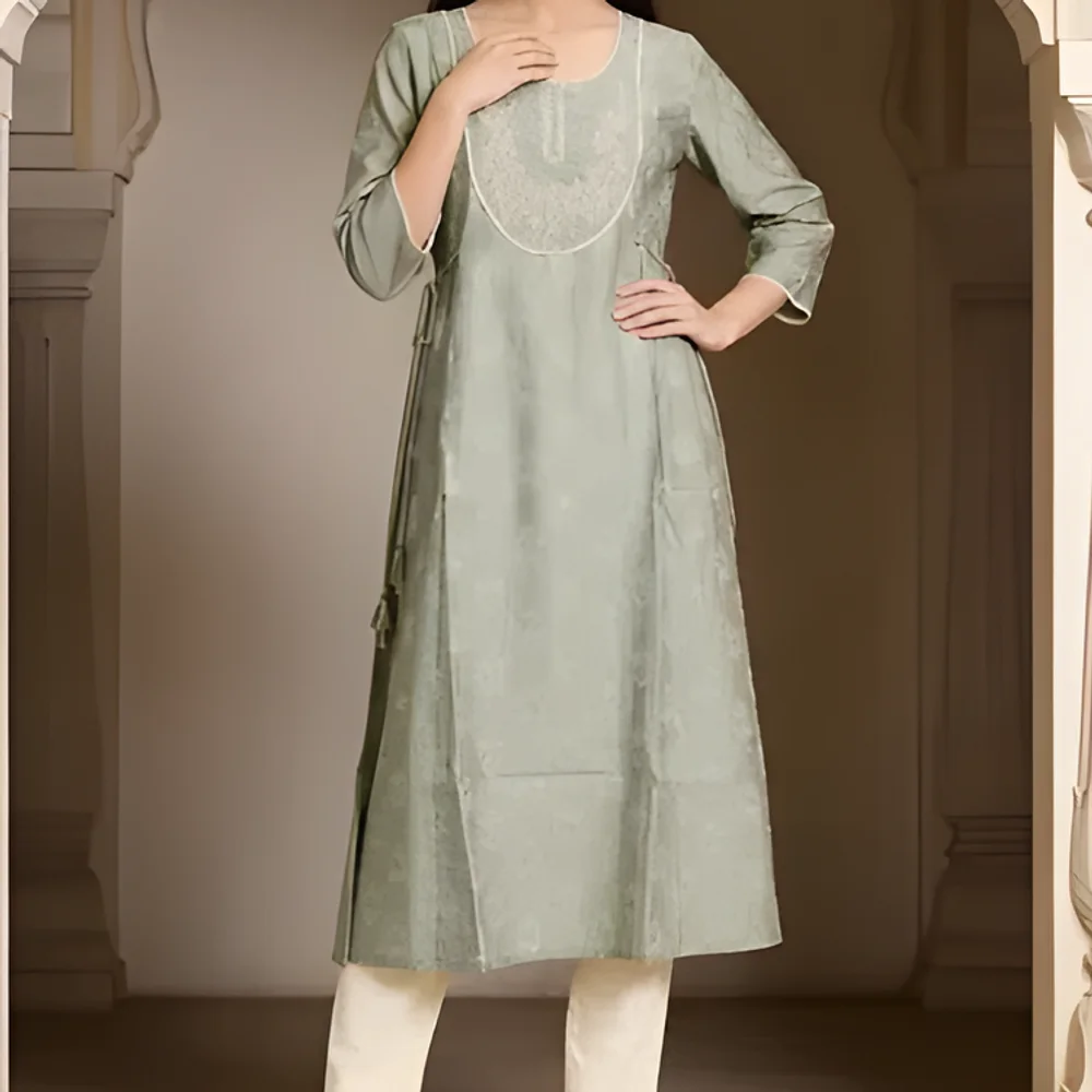 Anarkali Kurta Set - Textiles & Apparel by Trendz Collection