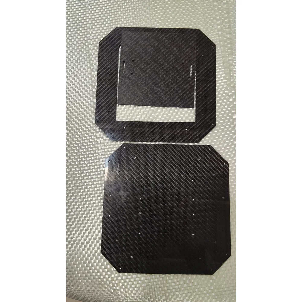 500 X 500 X 4MM – 3K Plain Finish, Carbon Fiber Sheets – Gloss / Matt - Plastics & Rubber by Nanoweave Composites Pvt. Ltd.
