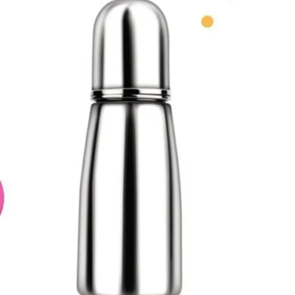 300 mL Round SS 304 Stainless Steel Feeding Bottle - Home & Kitchen by Shree Anant International