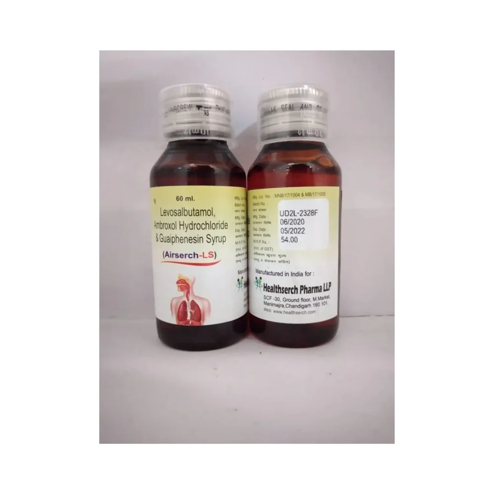 Levosalbutamol Ambroxol Guaifenesin Syrup - Healthcare & Medical by Healthserch Pharma LLP