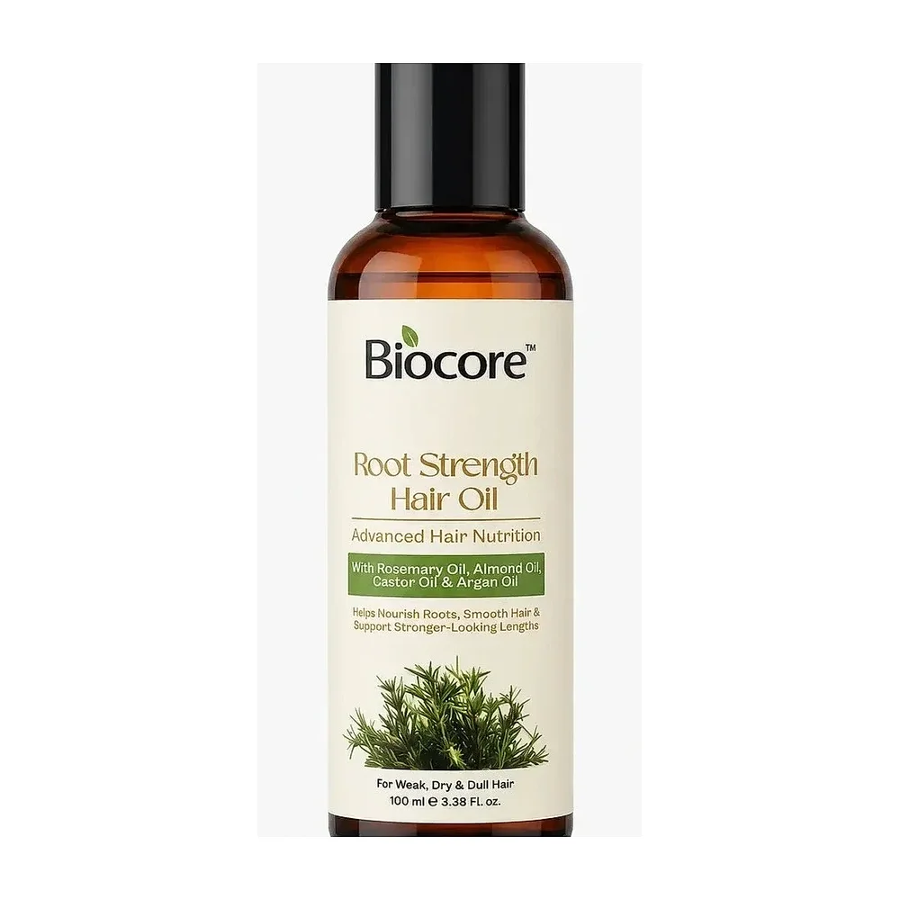 Biocore Root Strength Hair Oil 100 ml Bottle - Beauty & Personal Care by Nishika Creation
