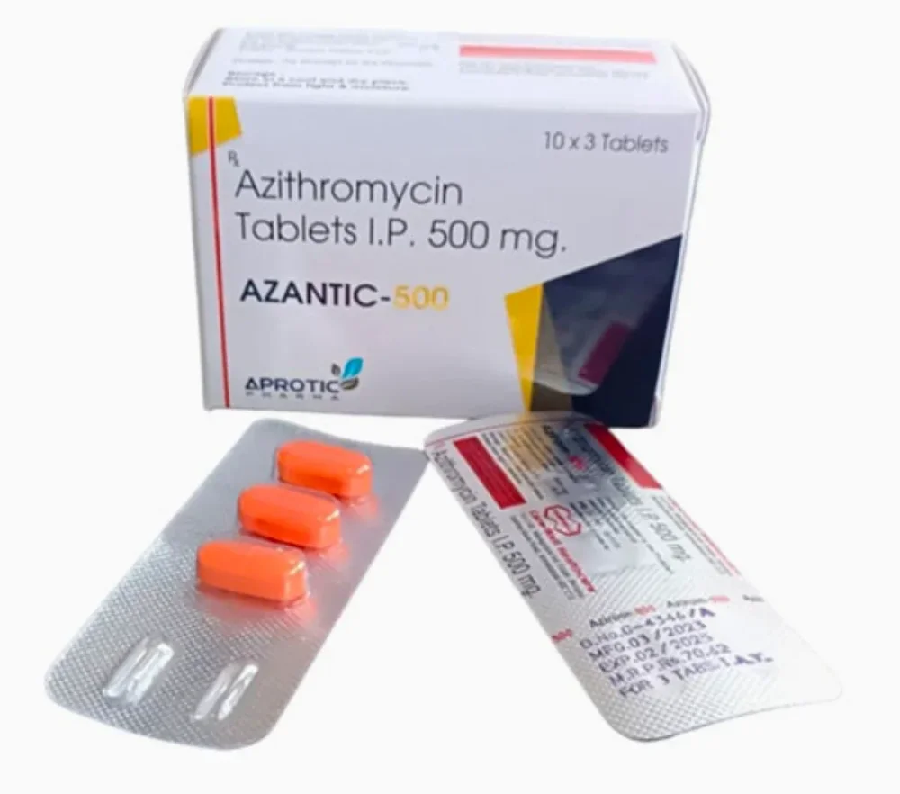 Azithromycin 500mg Tablets - Healthcare & Medical by Aprotic Pharma