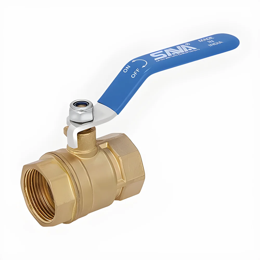 1-1/4 Inch Brass Ball Valve - Industrial Supplies & Tools by JD Tech Industries