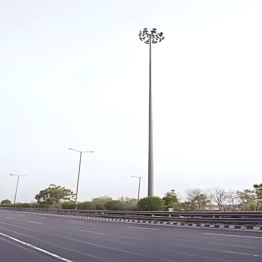Galvanized Steel High Mast Light Pole - Electronics & Electrical by Frisson Globalize