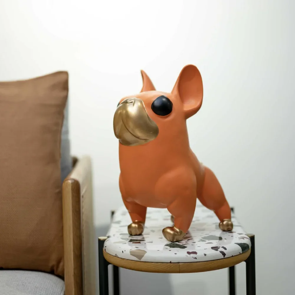 Gold Animal Figurine - Home & Kitchen by Wooden Owl Design Pvt. Ltd.