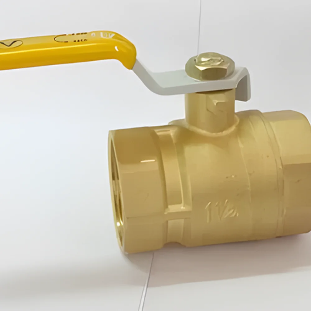 Brass Ball Valve 1 1/2 Inch - Industrial Supplies & Tools by JD Tech Industries