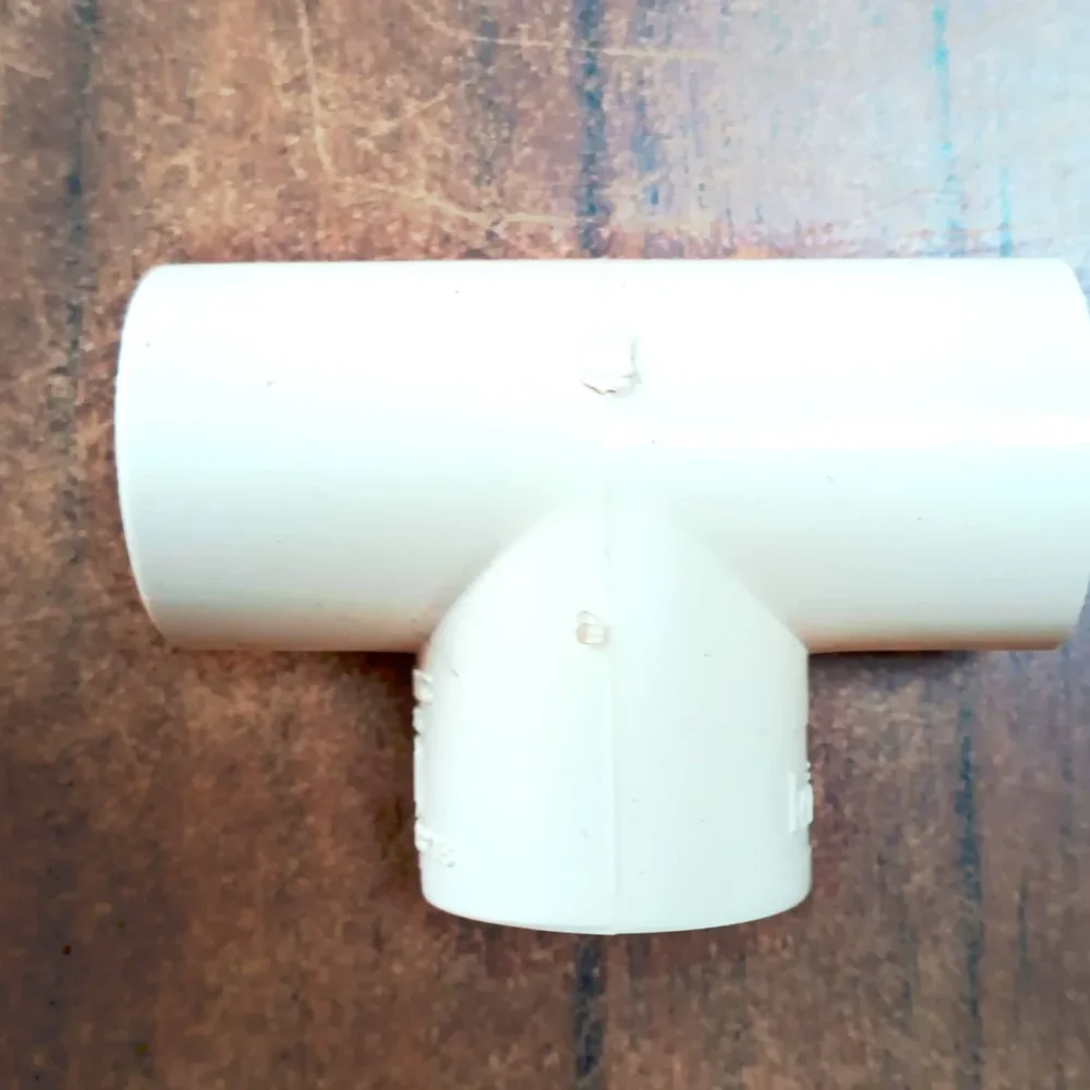 CPVC Plain Tee Solvent Weld Fitting - Construction & Building Materials by Avyaya Enterprise