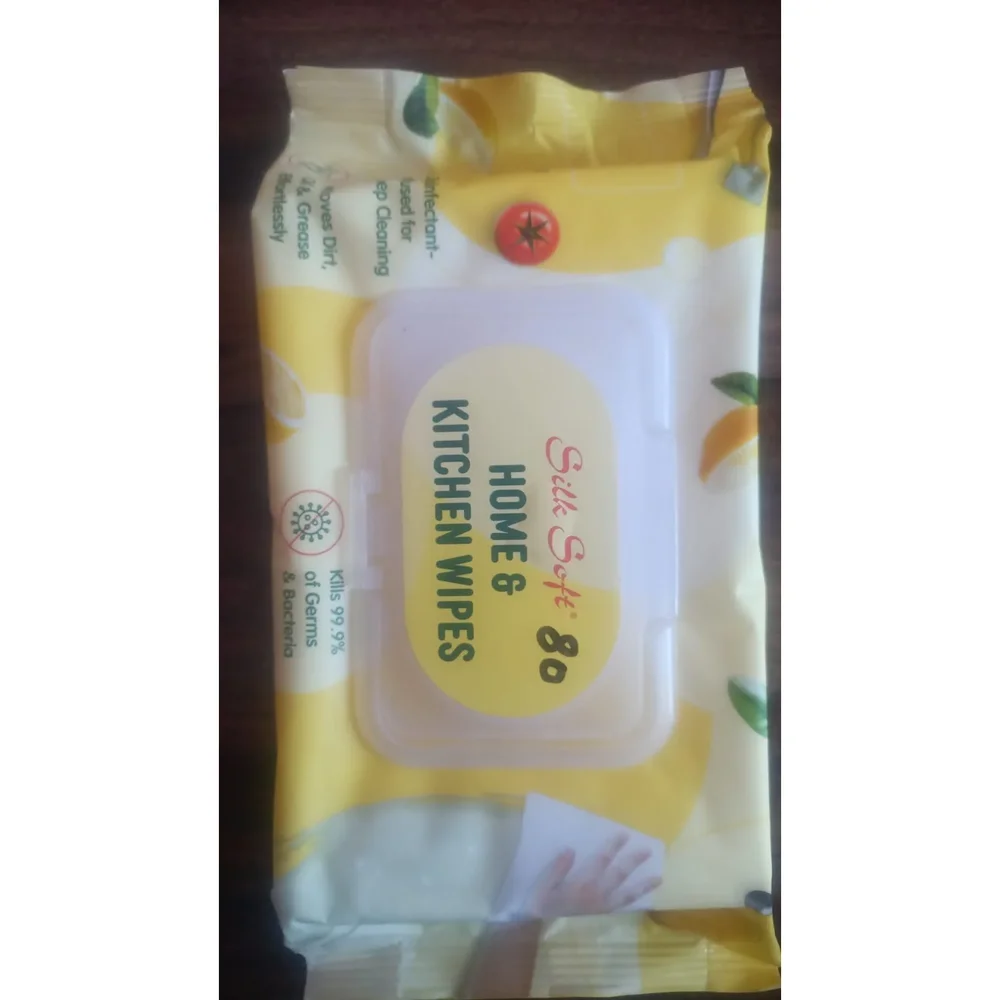 Wet Wipes for Kitchen & General Purpose Cleaning - Beauty & Personal Care by Lavanshi Hygiene Care